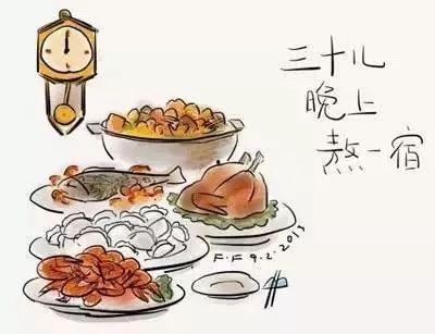 回家过年吃瓜文案